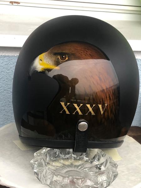 Airbrush Helm nach Wunsch