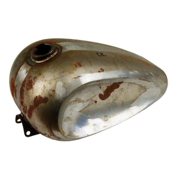 Paughco, Universal Gas Tank 'Indian Larry'. 3.0 Gallon Bobber Style - Tank für Harley-Davidson® Universal