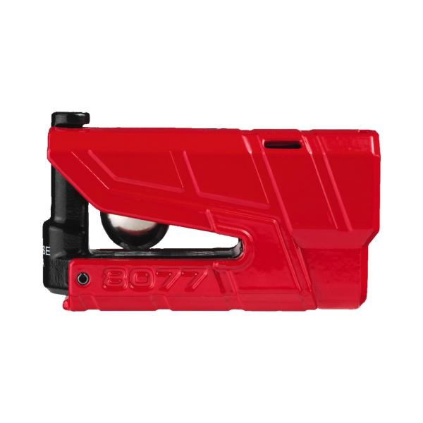 ABUS 8077 Granit Detecto XPlus 2.0 Bremsscheibenschloss. Red