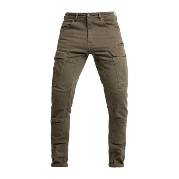 John Doe Stroker Cargo XTM Pants Defender Olive Motorrad Textilhose Unisex size