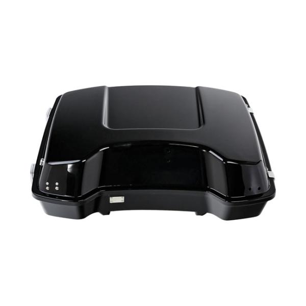 Low profile Tour Pack trunk. Black Tour-Pak Koffer Top case für Harley Davidson Tourer 97-13 FLT/Touring Street Glide, Road Glide, Road King