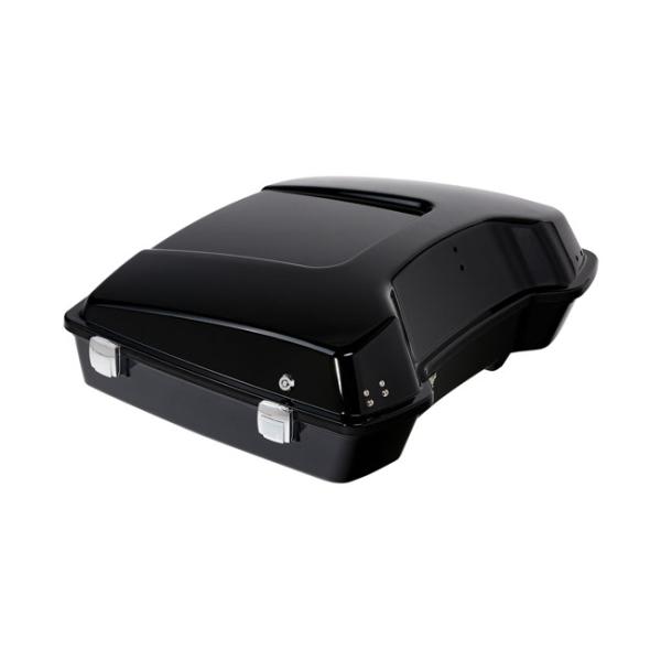 Low profile Tour Pack trunk. Black Tour-Pak Koffer Top case für Harley Davidson Tourer 97-13 FLT/Touring Street Glide, Road Glide, Road King