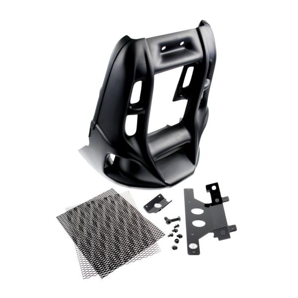 Cult-Werk, radiator cover ''Racing''. Matte black