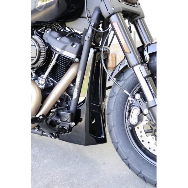 Cult-Werk bug spoiler ''Custom''. glänzend schwarz – 18-25 Softail (excl