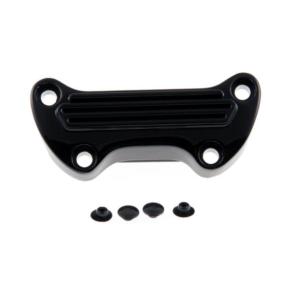Cult-Werk Lenker top clamp. schwarz – Various 73-17 Big Twin; XL Sportster (excl