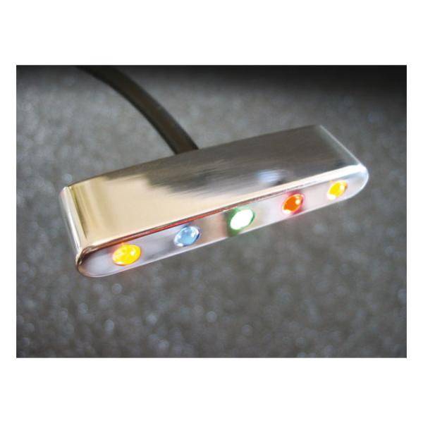 Motogadget - Motosign mini LED indicator. Polished - Motogadget, Motosign Mini-LED-Anzeige. Poliert