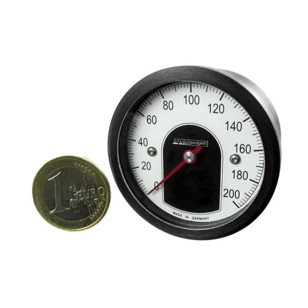 Motogadget - Motoscope Tiny. Standard. Black bezel - Tachometer Speedometer