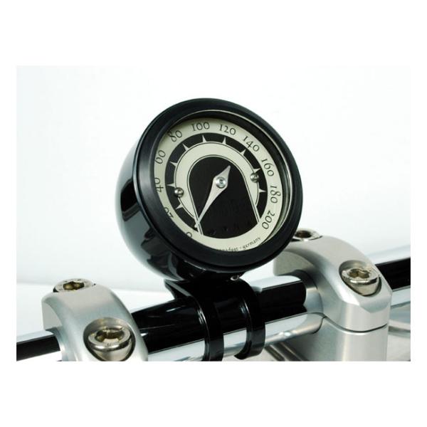 Motogadget - Tiny mount cup 'Streamline' 1". Black - Motogadget, Tiny Mount Cup 'Streamline' 1". Schwarz