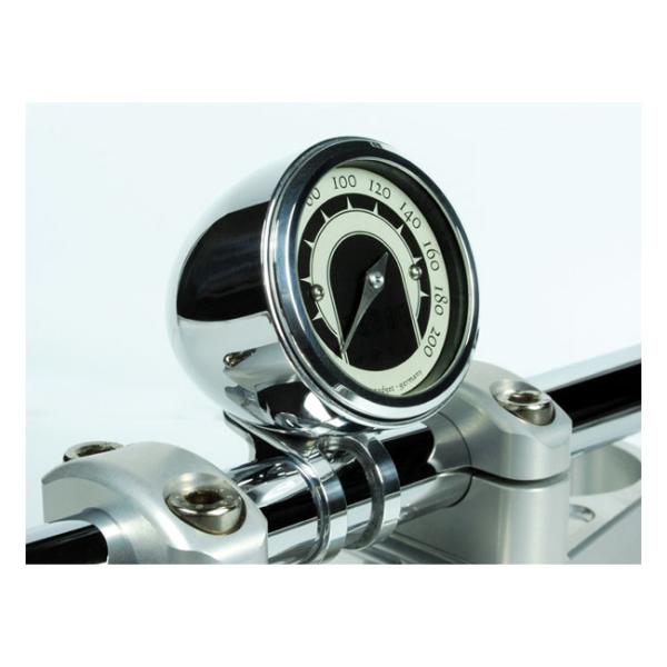 Motogadget - Tiny mount cup 'Streamline' 1". Polished - Motogadget, Tiny Mount Cup 'Streamline' 1". Poliert