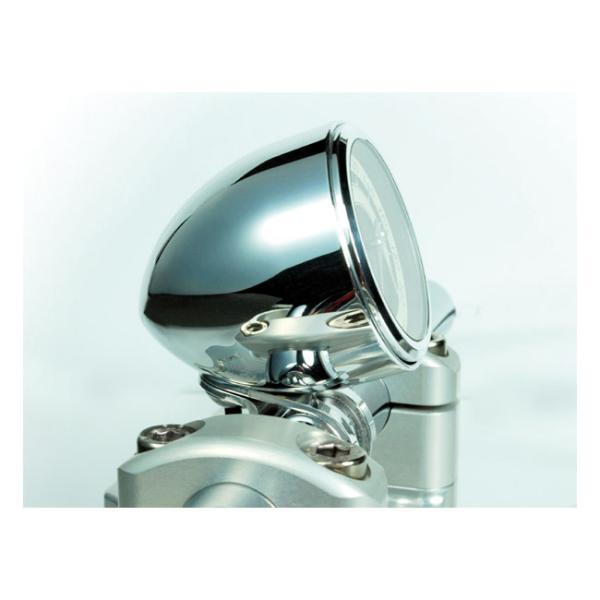Motogadget - Tiny mount cup 'Streamline' 1". Polished - Motogadget, Tiny Mount Cup 'Streamline' 1". Poliert