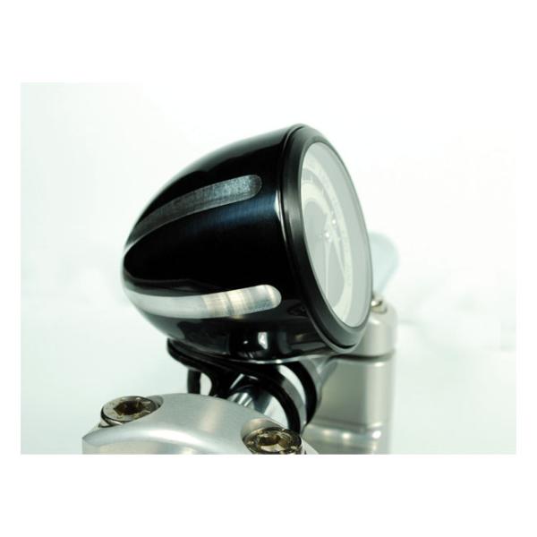 Motogadget - Tiny mount cup 'Grooved' 1". Black CC - Motogadget, Tiny Mount Cup 'Grooved' 1". Schwarz CC