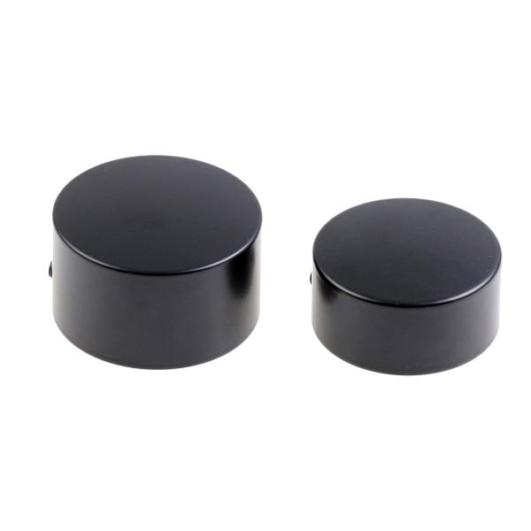 Cult-Werk hinten axle Abdeckungsset. glänzend schwarz – 21-26 RH1250S Sportster S