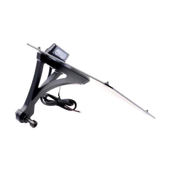 Cult-Werk seitlicher Kennzeichenhalter, schwarz. Germany – 21-26 RH1250S Sportster S
