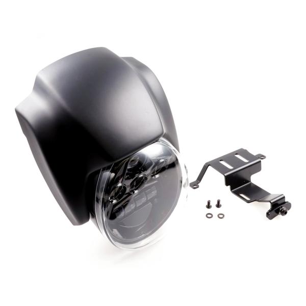 Cult-Werk headlamp & mask Set "NRS style". mattschwarz – 21-26 RH1250S Sportster S