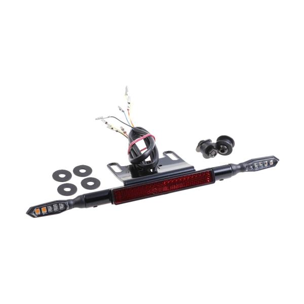 Cult-Werk LED Rücklicht & Blinker Set. glänzend schwarz – 21-26 RH1250S Sportster S