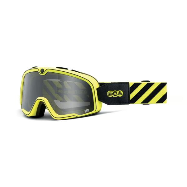 100% Barstow Motorradbrille The Arsenale, Rauchglas