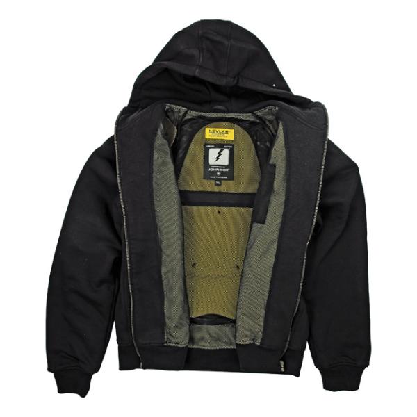 John Doe XTM Zip Hoodie 2 schwarz