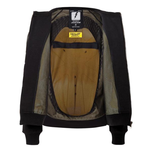 John Doe XTM Zip Hoodie 2 schwarz