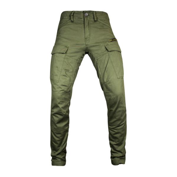 John Doe Stroker Cargo XTM Pants Oliv Grün Motorrad Textilhose Unisex size