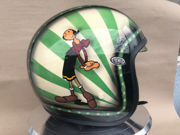 Airbrush Helm nach Wunsch