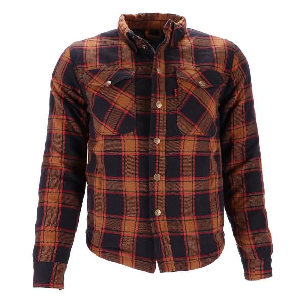 13 1/2 Long Run shirt brown/black, Size M