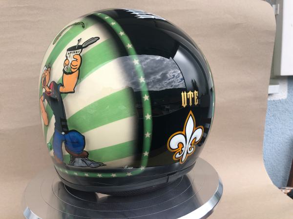 Airbrush Helm nach Wunsch