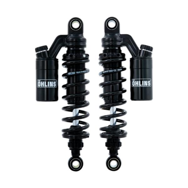 Öhlins, STX36 Blackline Stoßdämpfersatz hinten. 305 mm Fahrwerk für Harley-Davidson® 91-17 Dyna
