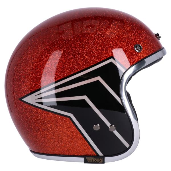 13 1/2 Skull bucket helmet flake amber, Size S