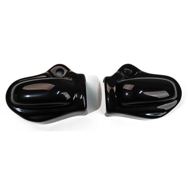 Cult-Werk hinten wheel axle Abdeckungsset. glänzend schwarz – 02-17 V-Rod; Night Rod; Night Rod Special; Muscle (NU)
