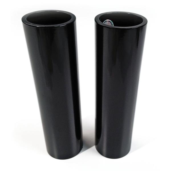 Cult-Werk, 2-piece upper fork cover kit. Gloss black