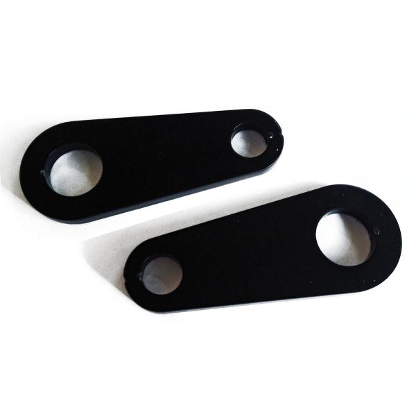 Cult-Werk Blinker mount Set. hinten. No angle. schwarz – 02-17 VRSCR; Night Rod Special; Muscle (NU); Universal use for bikes with M12 upper shock bolt