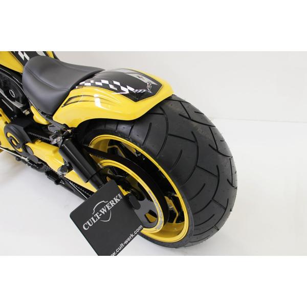 Cult-Werk V-Rod fender & Sitzbank Set ''Racing'' – 07-17 V-Rod; Night Rod