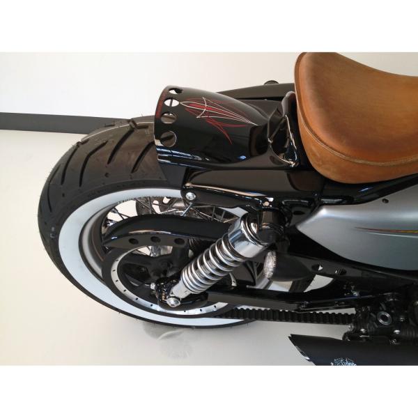 Cult-Werk XL ''kurz Bobber'' Heckfender. mattschwarz – 04-22 XL Sportster (NU)