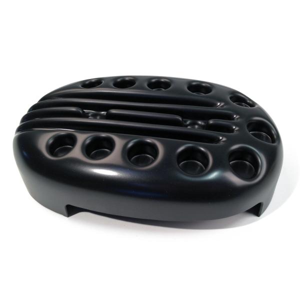 Cult-Werk Luftfilter Abdeckung. Slotted – 04-20 XL Sportster with stock oval air cleaner (NU)
