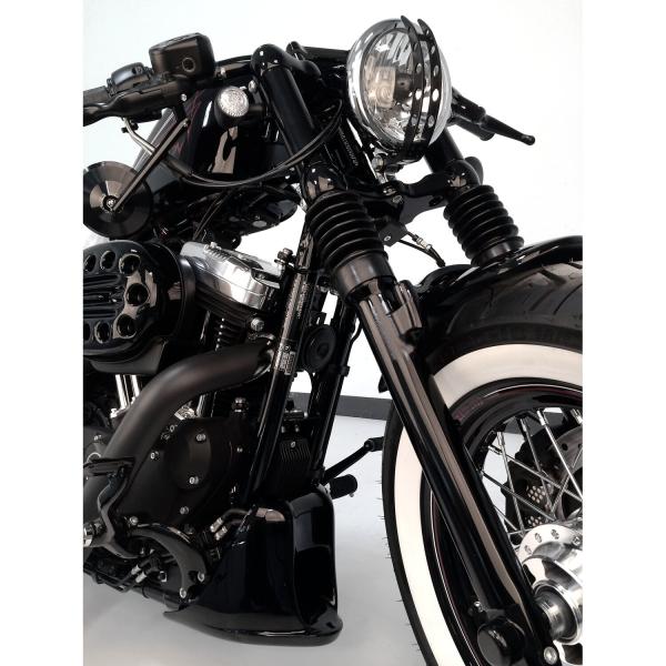 Cult-Werk bug spoiler ''Bobber''. glänzend schwarz – 04-22 XL Sportster (NU)