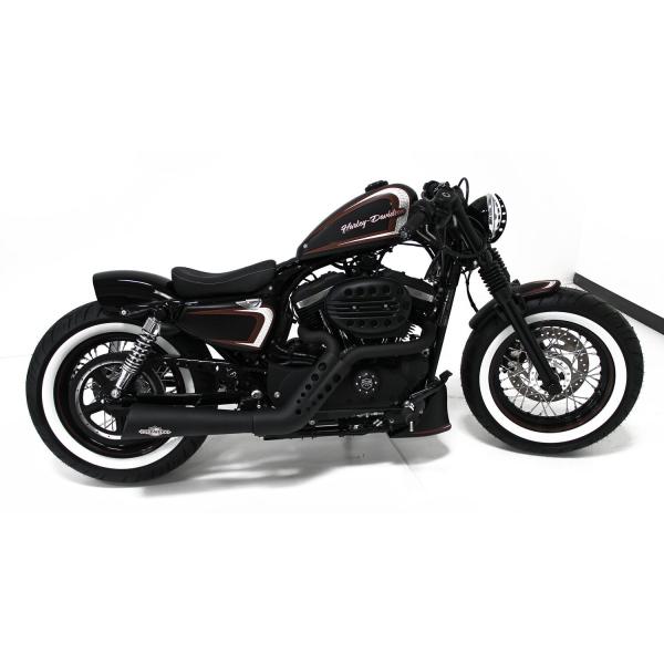 Cult-Werk ''kurz'' XL Heckfender. glänzend schwarz – 04-22 XL Sportster (NU)