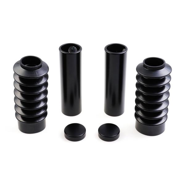 Cult-Werk 6-teilig Gabelrohr-Abdeckungsset. lang. schwarz – 22-26 RH975 Nightster; 23-26 RH975S Nightster Special