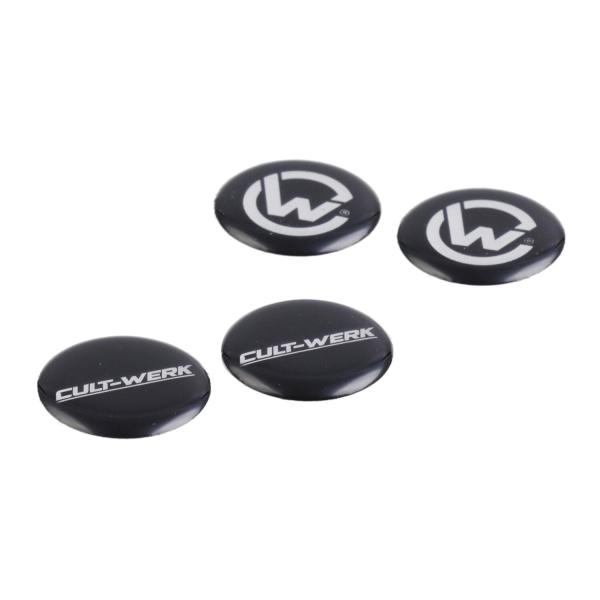 Cult-Werk camshaft Abdeckung set. glänzend schwarz – 17-24 Indian Scout