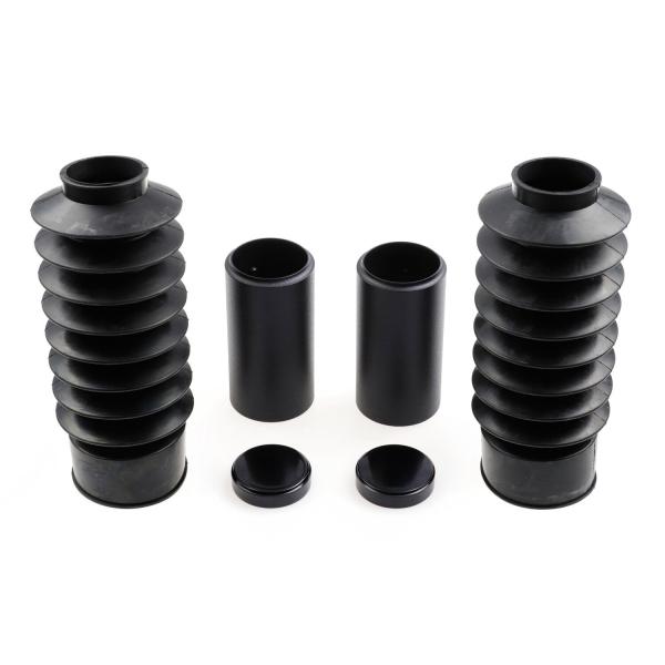 Cult-Werk 6-piece fork tube Abdeckungsset Medium. glänzend schwarz – 18-24 Indian Scout Bobber