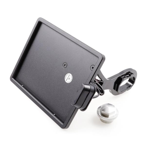 Cult-Werk side mount Kennzeichenhalter. schwarz. Austria – 13-17 FXSB (NU)