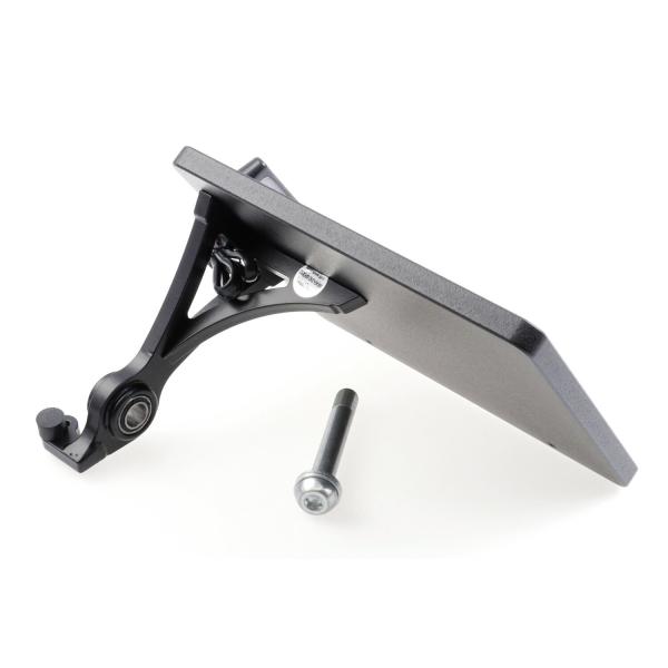 Cult-Werk side mount Kennzeichenhalter. schwarz. Austria – 57-22 XL Sportster (NU)