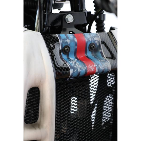 Cult-Werk radiator Abdeckung ''Racing''. glänzend schwarz – 13-17 FXSB Breakout (NU)