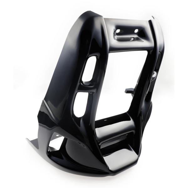 Cult-Werk radiator Abdeckung ''Racing''. glänzend schwarz – Softail: 18-20(NU)FXBR Breakout 107; 18-22(NU)FXBRS Breakout 114; 23-25 FXBR/S Breakout 117; 19-20(NU)FXDRS 107