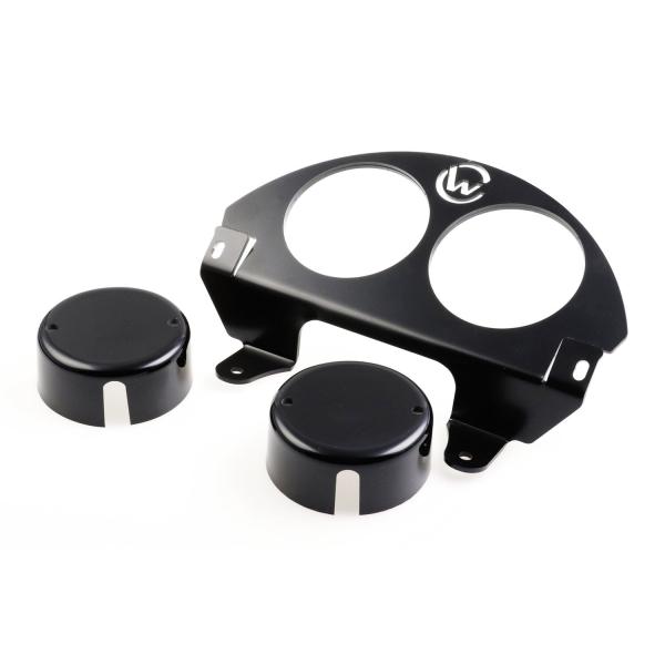 Cult-Werk Low Rider dash Abdeckungsset. Matte schwarz – 18-20 FXLR Low Rider 107; 20-21 FXLRS Low Rider S 114 (NU)