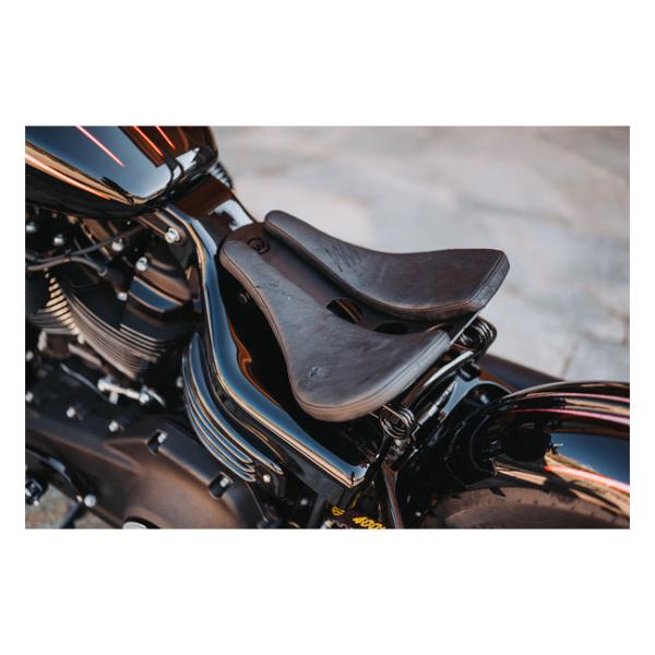 Cult-Werk  solo Seat kit 'Old School' - Solositz für Harley Davidson FXBBS Street Bob 21-24 und FXST Softail Standard 20-24