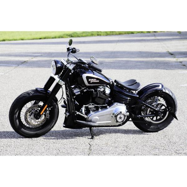 Cult-Werk Frontfender ''Old School''. glänzend schwarz – 18-21 FLSL Slim (NU)