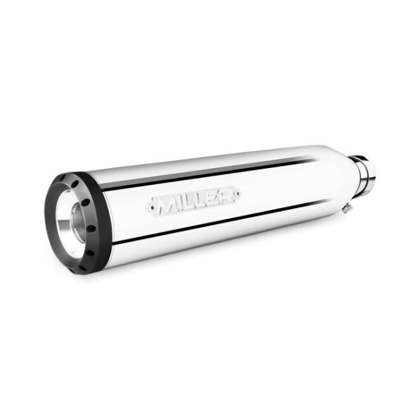 MILLER Exhaust für legalen Sound, Slip-On und Komplett-Auspuffanlagen von MILLER Exhaust für Harley-Davidson®, Indian, Suzuki, Triumph, Honda, Kawasaki, Yamaha und Victory