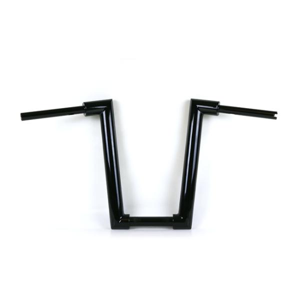 Kodlin, 2" Str8Up handlebar extra tall 43 cm high. Black - Ape Hanger FAT kodlin in 2 Zoll Höhe 43 cm in schwarz für 18-23 M8 Softail