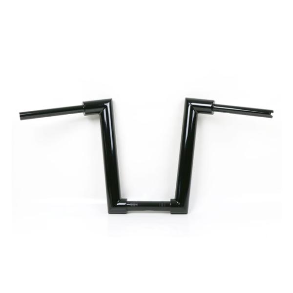 Kodlin, 2" Str8Up handlebar tall 38 cm high. Black - Ape Hanger FAT Kodlin in 2 Zoll Höhe 38 cm in schwarz für 18–23 M8 Softail