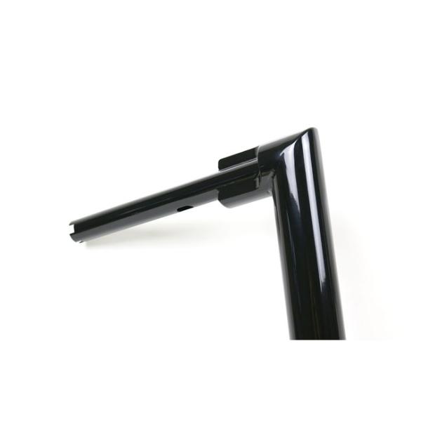 Kodlin, 2" Str8Up handlebar tall 38 cm high. Black - Ape Hanger FAT Kodlin in 2 Zoll Höhe 38 cm in schwarz für 18–23 M8 Softail